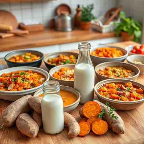 Sweet Potato & Coconut Milk Recipes